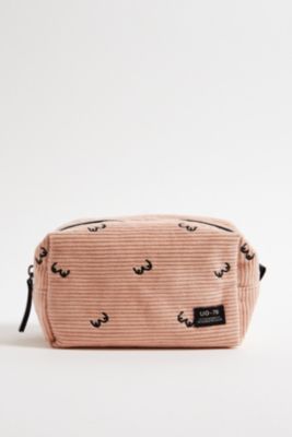 UO Boobs Corduroy Makeup Bag