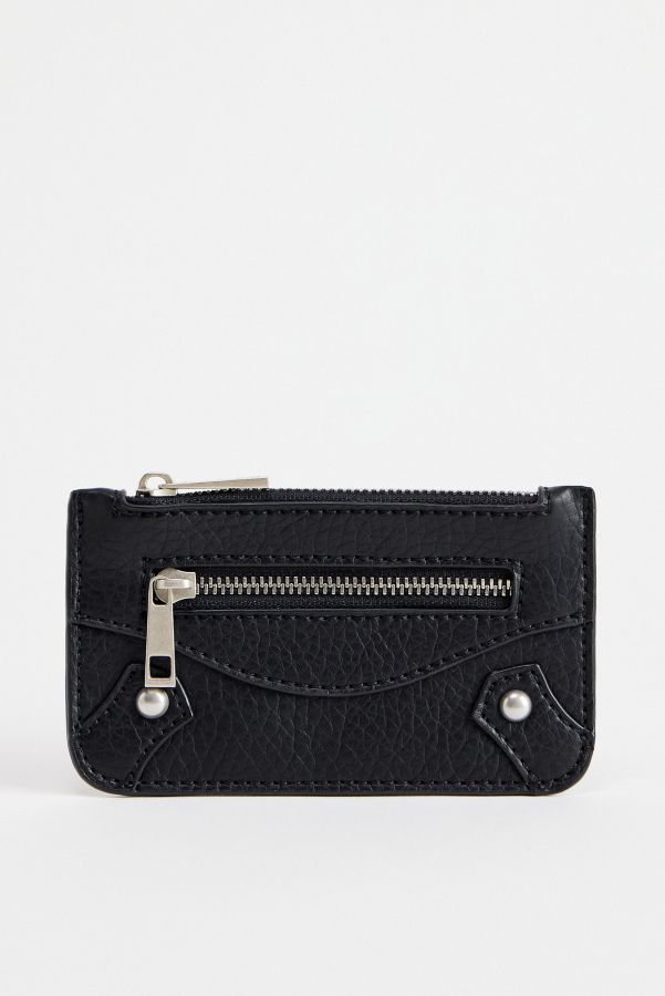 Slide View: 1: BDG Washed Faux Leather City Purse