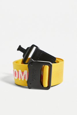 tommy jeans yellow belt