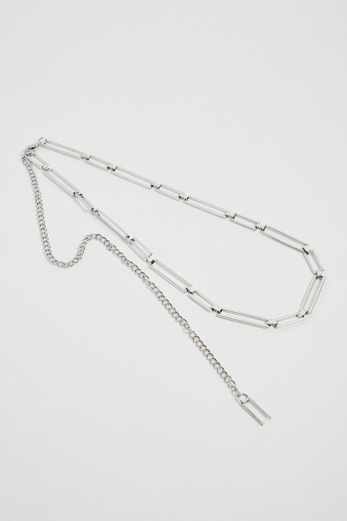 UO Rectangle Chain Belt Urban Outfitters UK
