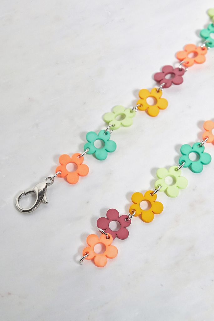 Perspex Daisy Chain Belt Urban Outfitters UK