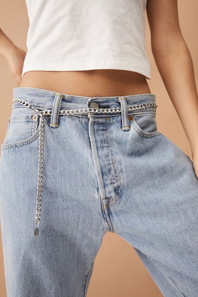 UO Chunky Metal Chain Belt | Urban Outfitters UK