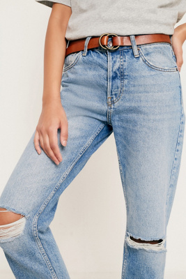 Gurtel Mit Zwei O Ringen Urban Outfitters De