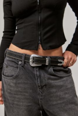 UO Cassidy Stitched Western Belt