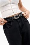 Thumbnail View 1: UO Star Eyelet Skinny Faux Leather Belt