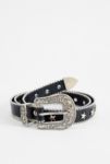 Thumbnail View 2: UO Star Eyelet Skinny Faux Leather Belt