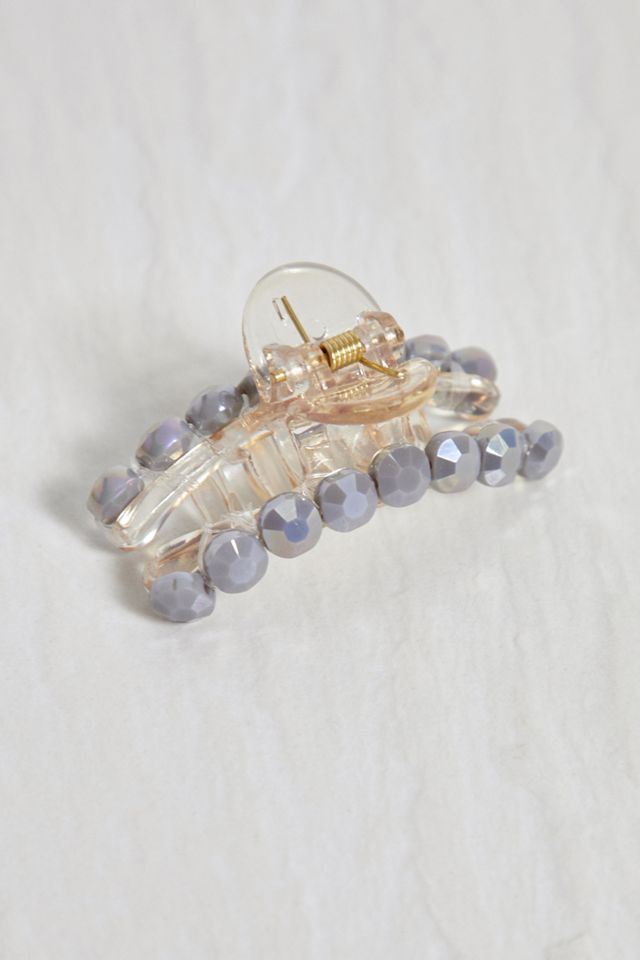 Bella Beaded Claw Hair Clip Urban Outfitters UK