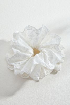 Cotton Lace Scrunchie