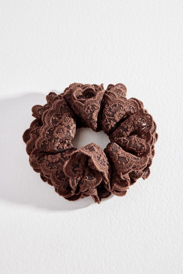 Slide View: 1: Lace Scrunchie