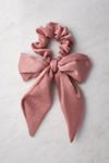 Satin Bow Scrunchie