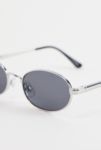 Thumbnail View 3: UO Gwyn Metal Oval Sunglasses