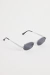 Thumbnail View 4: UO Gwyn Metal Oval Sunglasses