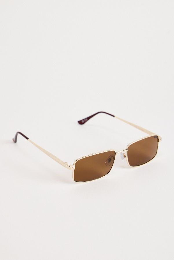 Vista de diapositivas: 4: UO Jen Metal Rectangle Sunglasses