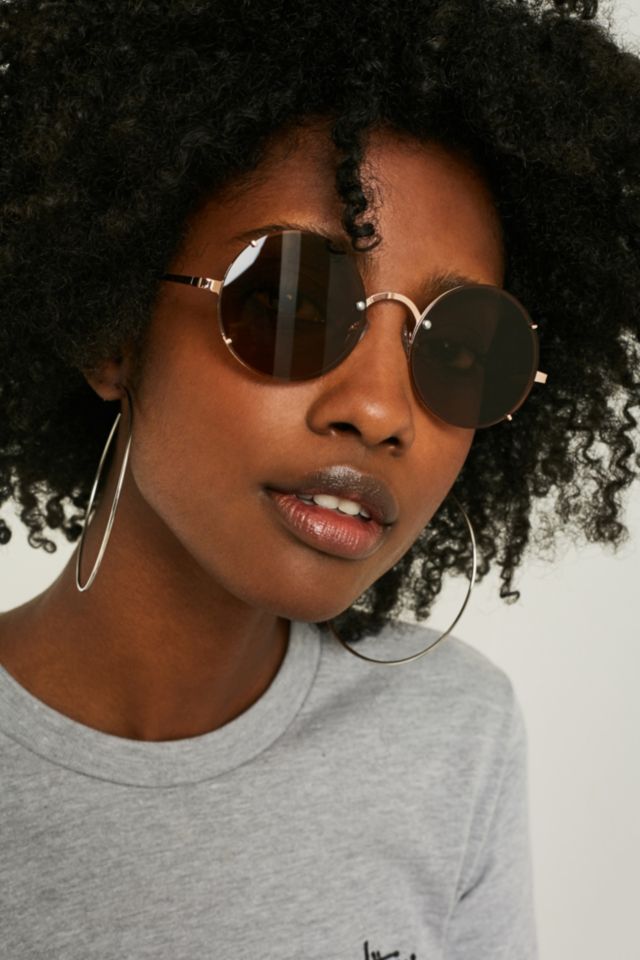 Rimless Round Sunglasses Urban Outfitters Uk 7601