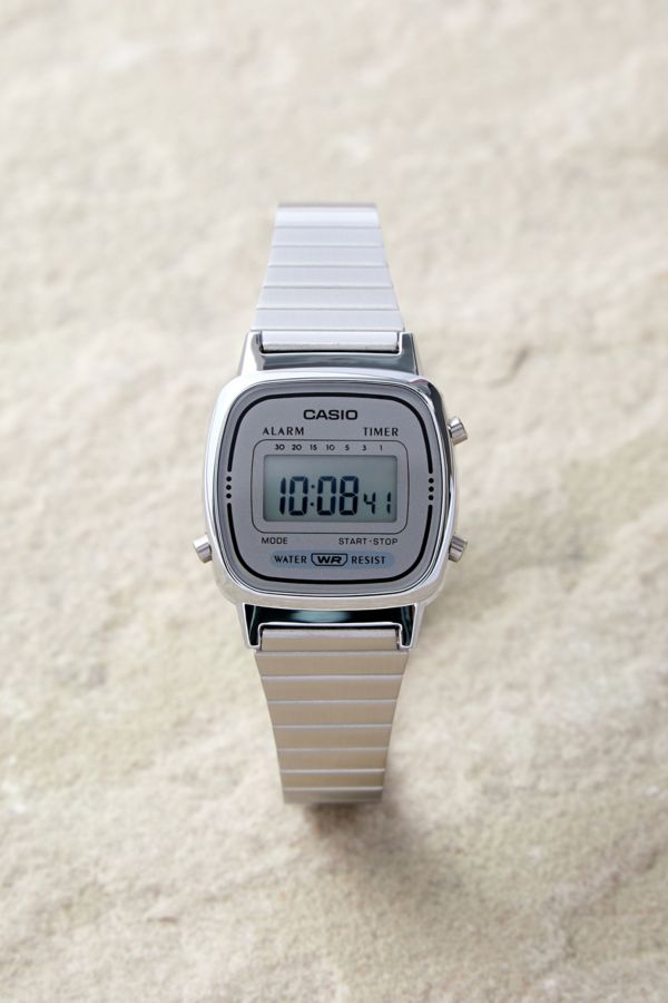 Vista diapositiva: 1: Casio LA67OWEA-7EF Orologio Argento