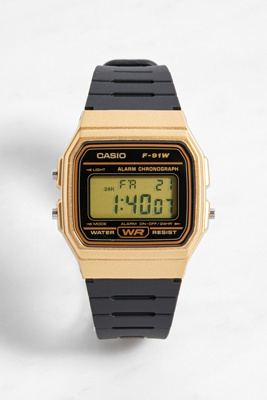 casio f91w gold price