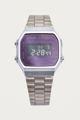 casio vintage mirror face watch