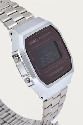 casio vintage mirror face watch