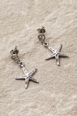 Boucles d'oreilles étoile de mer Silence + Noise
