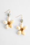 Thumbnail View 1: UO Bead Shell Flower Earrings