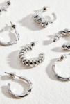 Thumbnail View 2: Silence + Noise Twisted Hoop Earrings 5-Pack