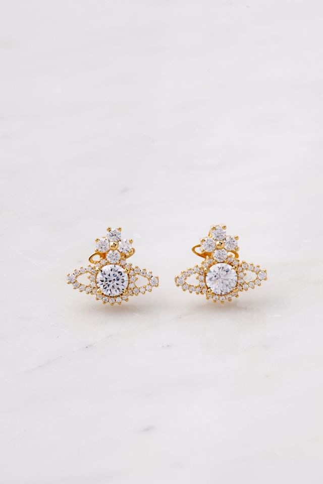 Vivienne Westwood Valentina Orb Earrings | Urban Outfitters UK