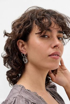 Silence + Noise Moon & Sun Earrings 2-Pack