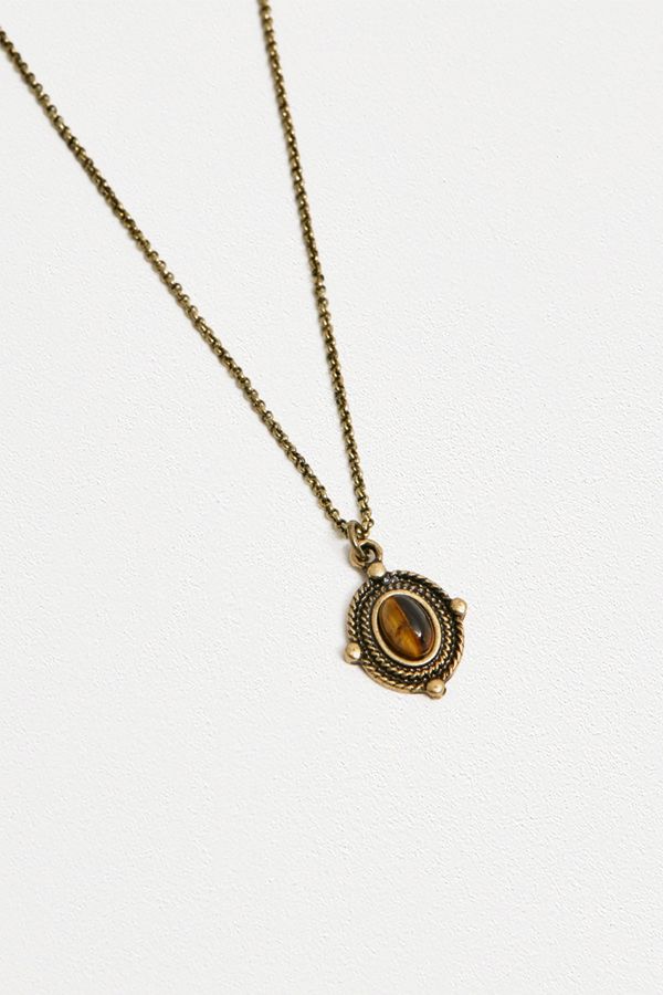 Ditsy Vintage Charm Necklace Urban Outfitters UK