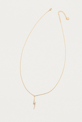Orecchini A Fulmine Con Zirconia Cubica | Estella Bartlett | Placcati Oro | Design Londinese