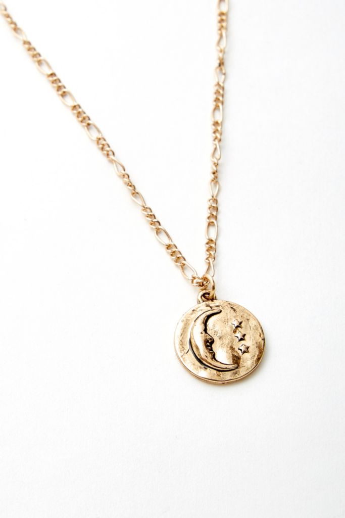 Celestial Pendant Chain Necklace | Urban Outfitters UK