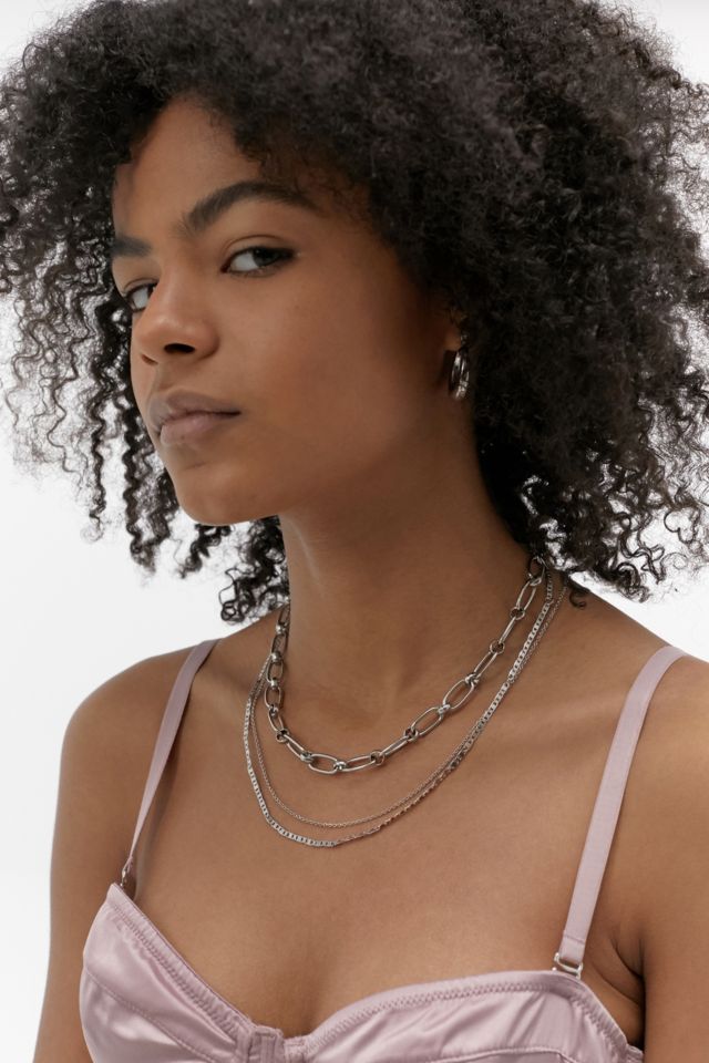 Layered Chain Necklace | Urban Outfitters UK