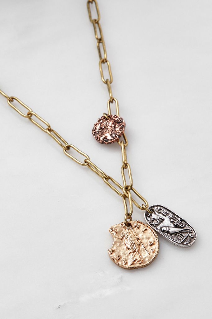 Other Minds MultiPendant Necklace Urban Outfitters UK