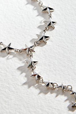 Silence + Noise Multi Star Lariat Necklace