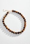 Thumbnail View 1: Silence + Noise Chunky Wood Bead Choker Necklace