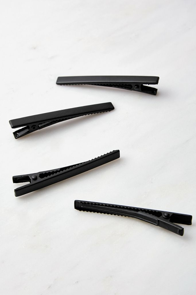 Black Hair Clip Set Urban Outfitters UK