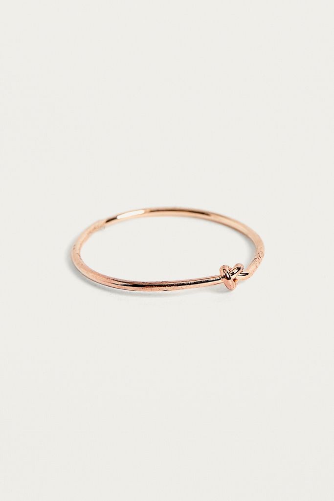 Minimal Knotted Ring Urban Outfitters UK
