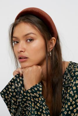 Alice Puff Velvet Headband | Urban Outfitters UK