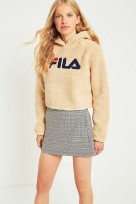 teddy hoodie fila