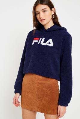 fila hoodie navy blue