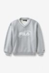 Thumbnail View 6: FILA x HAILEY Grey V-Neck Pullover