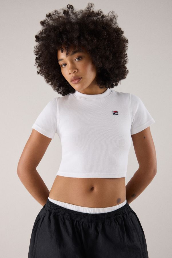 Vista de diapositivas: 2: Camiseta Blanca FILA x HAILEY para Bebé