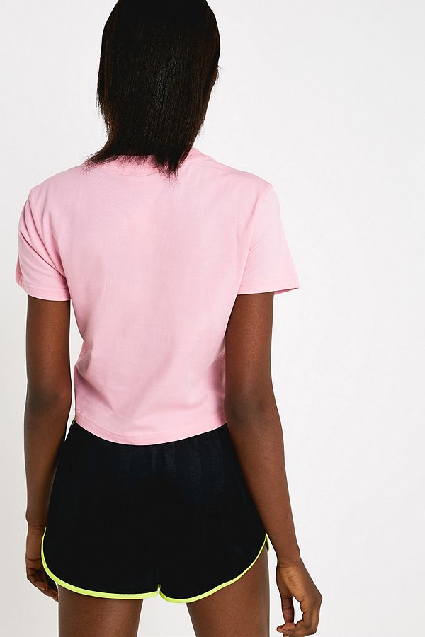 FILA Kristen Pink T-Shirt | Urban Outfitters UK