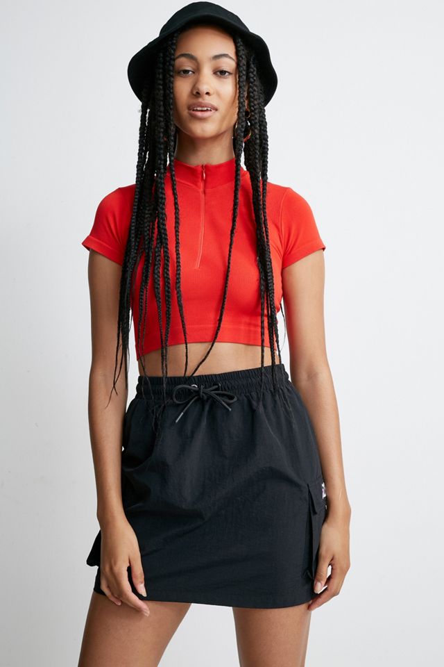 FILA UO Exclusive MTN Joyce Black Cargo Skirt Urban Outfitters UK
