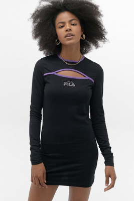 fila t shirt dress urban outfitters