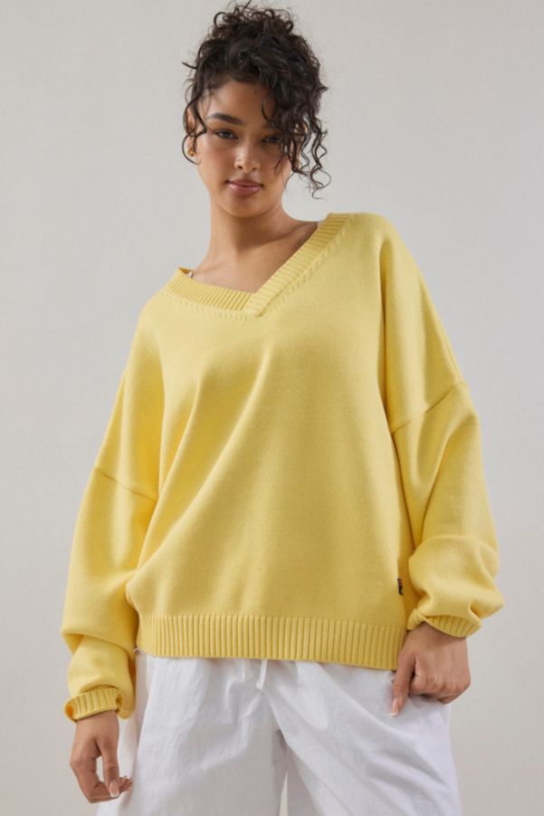 Vista diapositiva: 2: Maglione in Maglia FILA x HAILEY Giallo