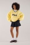 Thumbnail View 2: FILA x HAILEY Yellow V-Neck Pullover