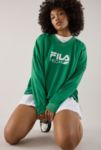 Thumbnail View 1: FILA x HAILEY Green Airtex Top