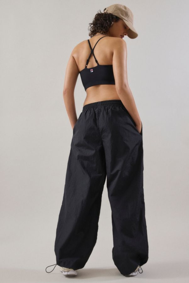 Slide View: 5: Pantalon plissé noir FILA x HAILEY