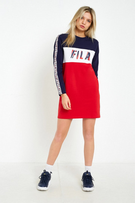 fila long sleeve dress