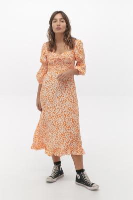 faithfull the brand ari midi dress